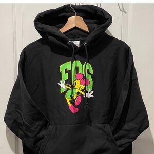 FOS Virgil Abloh x Disney Mickey Mouse Champion Hoodie large Brooklyn Museum